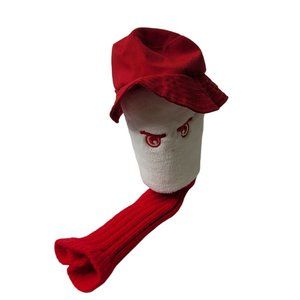 Maryland Terrapins Golf Club Head Cover Red & White Plush